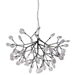 Подвесная люстра Crystal Lux Evita SP63 BLack/Transparent, фото 